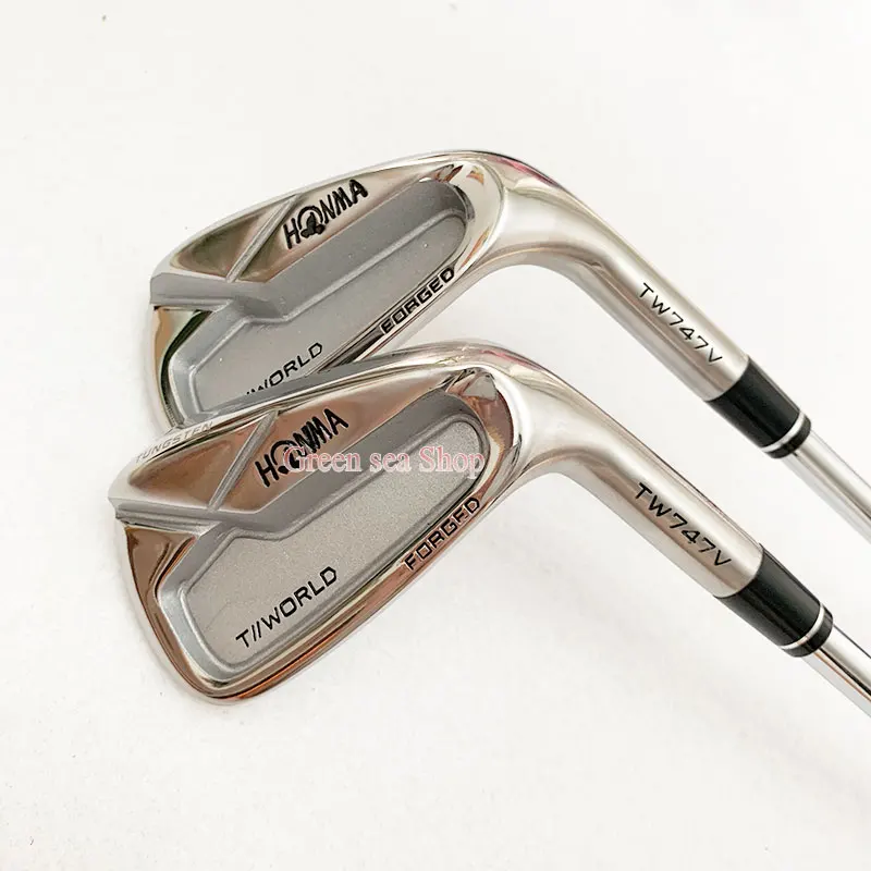 Новые мужские клюшки для гольфа HONMA TW747V 4 11.Sw со стальным держателем R или S flex