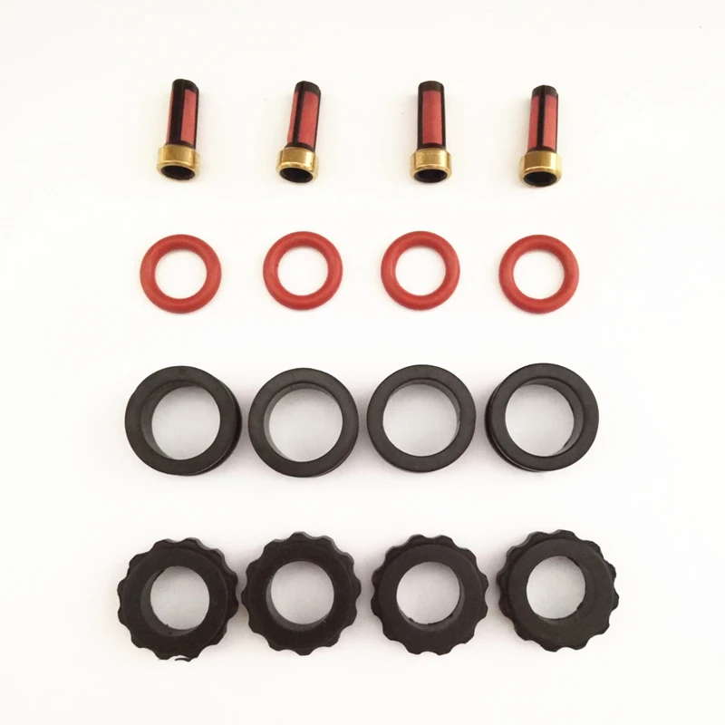 4set fuel injector repair kits for INP780 INP781 780033R 78102YN Fit for Mazda 626 2.0 protege 1.8 (AY-RK066 AY-RK022),fuel injector removal tool,repair kit gasket