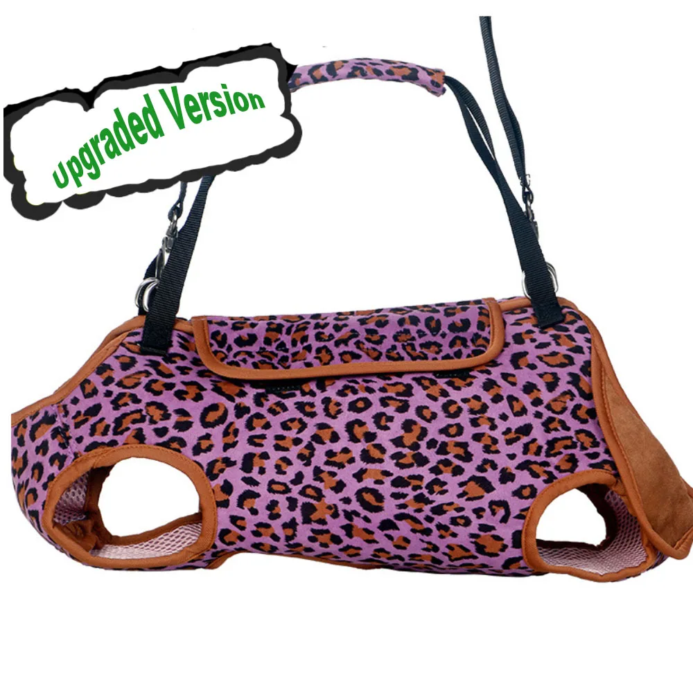 Leopard Print Сумка для собак, переноска для маленьких собак, удобная мягкая сумка для щенков, кошек, собак, рюкзак для путешествий на открытом воздухе, сумка для домашних животных, чихуахуа, мопс, поставщик домашних животных - Цвет: Leopard Print