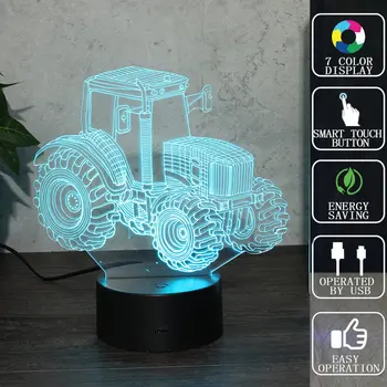 

3D Night Lights Led Lamp Drag Racing USB LED Lighting Luminaria Table Lamp Bedroom Decor Nightlight for Decorations Gift