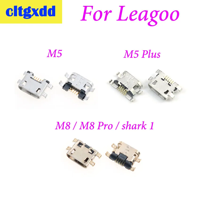 Cltgxdd 2 шт. для Leagoo M5/M5 Plus/M8/M8 Pro/Shark 1 зарядный порт Замена гнездовая розетка, штекер разъем Micro USB порт