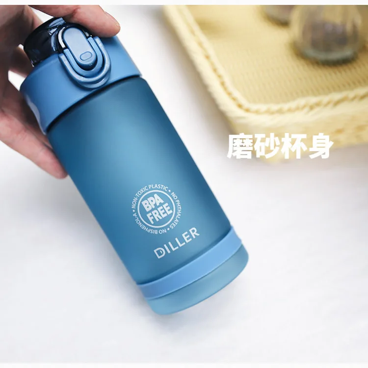 Tritan портативная пластиковая бутылка для воды герметичная Спортивная бутылка для воды питье для путешествий бутылки BPA бесплатно