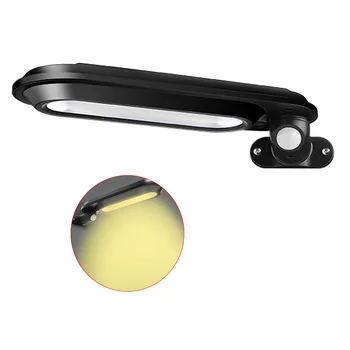 

LED Wall Light Outdoor Waterproof Gutter Porch Patio Decor Super Bright Solar Powered Garden Deck Pathway ABS Motion Sensor