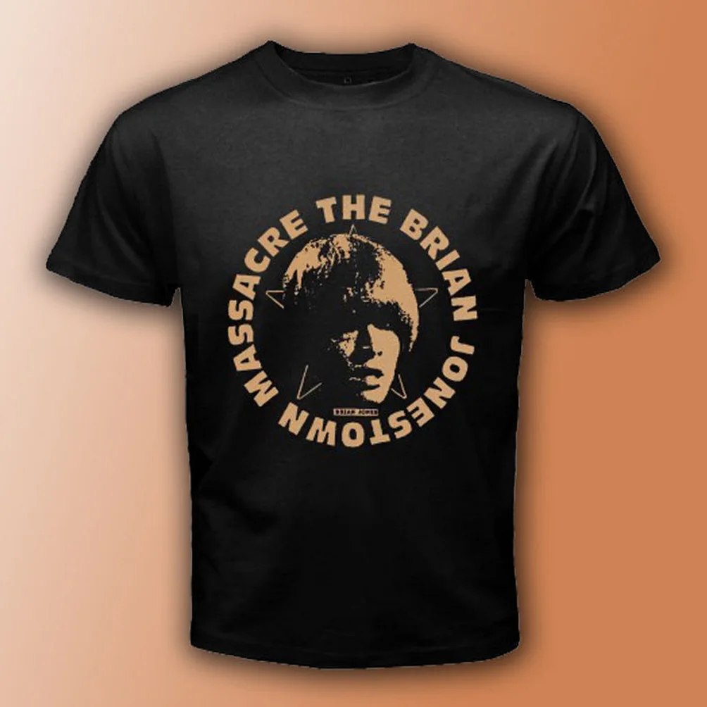 The Brian Jonestown Massacre американская рок-группа Черная футболка Размер S-3Xl Мужская