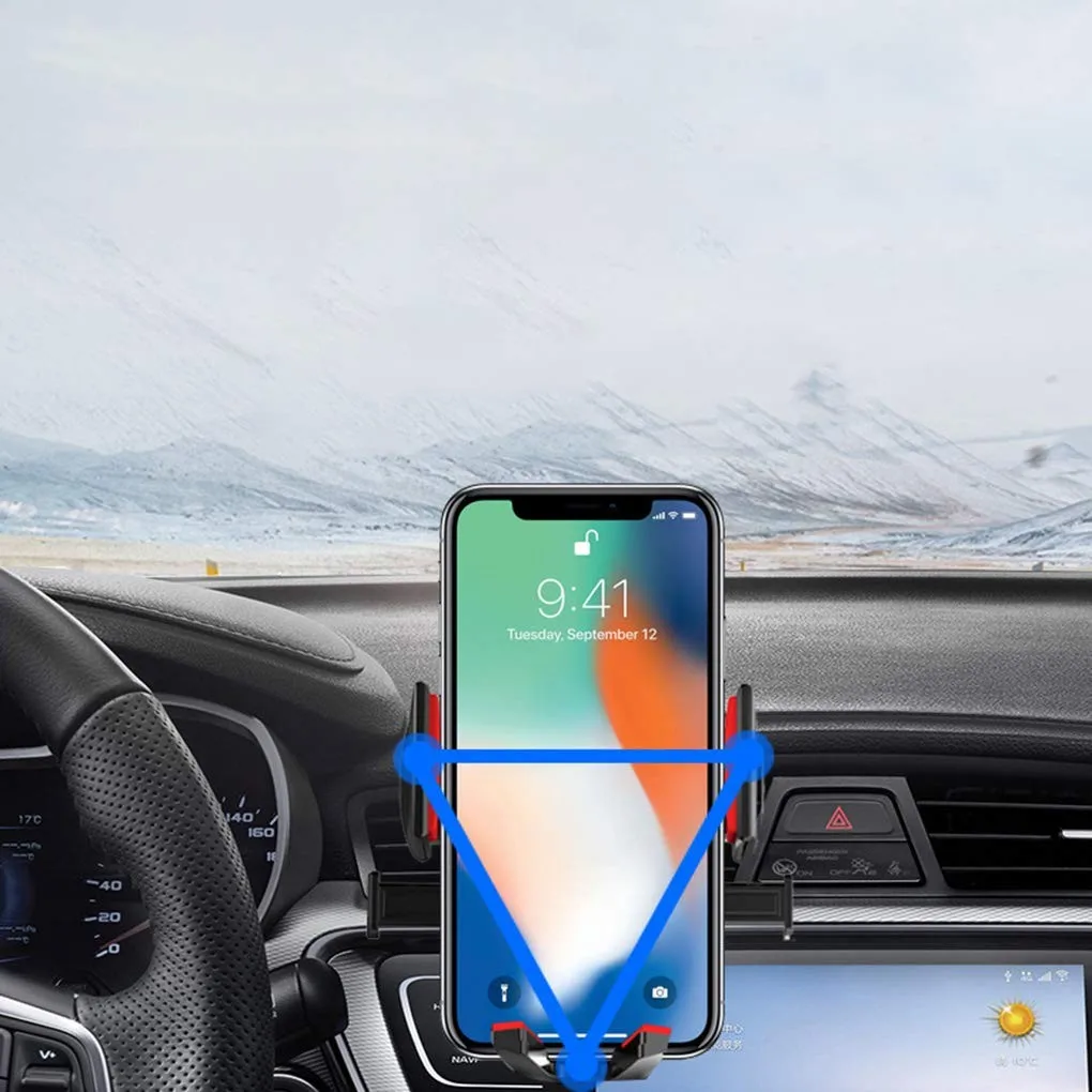  Universal 360 ° Schwerkraft Auto Air Vent Halterung Halter Ständer Für Mobile Handy Gps Попсокет Де