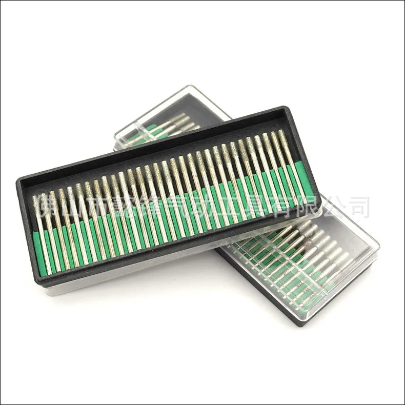 

Pneumatic Wind Mill Pen Grinding Head Flat Pointed-Toe Card Grinding Handle Diameter 3 Mm Alloy Grinding Head Emery Grinding Hea
