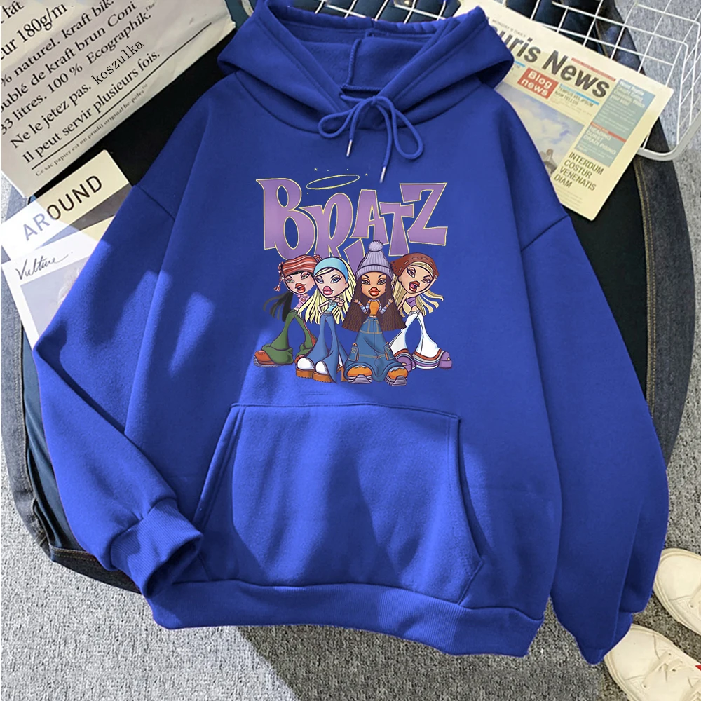 Bratz Hoodie Women's Sweatshirt Casual Pullover Thick bratz