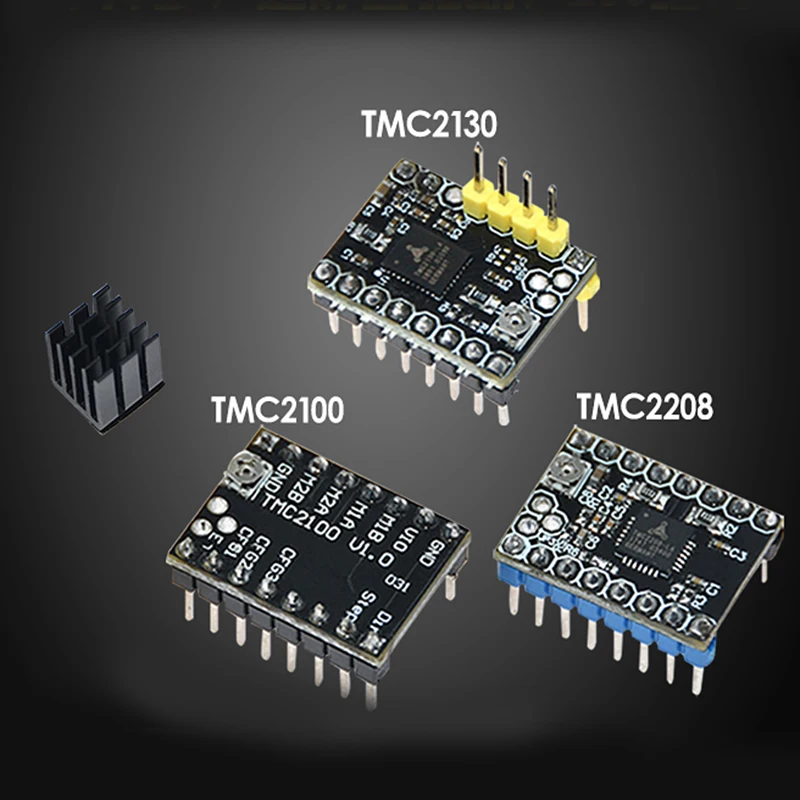 1 шт. 3d принтер аксессуары TMC2100/TMC2208/TMC2130 шаговый двигатель ультра-тихий драйвер 256 отдел