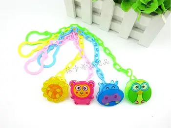 

500pcs Nursing Pacifier Teething Infant Soother Chain Nipples Holder
