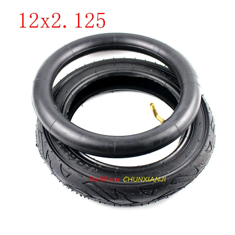 

High Quality Bike Stroller Urban Electric Scoote Tire Set 12x2.125 Tyre Inner Tube 12*2.125