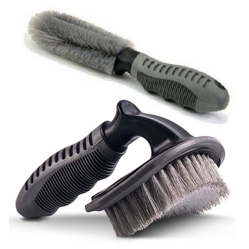 

New Special Cleaning Brush for Car Tires T Tire Brush Car Rims Tyre Cleaning Brush Multi-Functional Wheel Hub Washing Tools