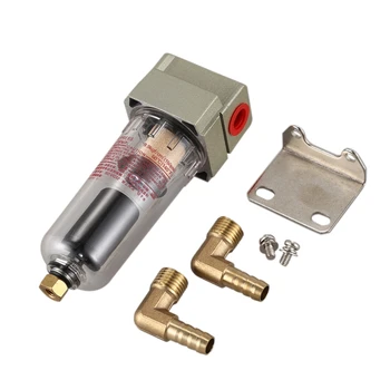 

Engine Oil Separator Catch Tank Can Reservoir Tank with Breather Filter Baffled