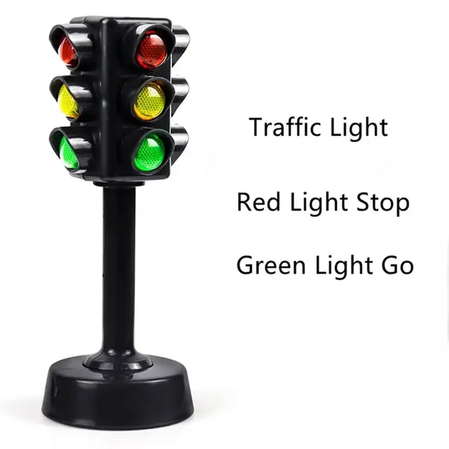 Children's Gifts Early Education Simulation Mini Children's Toys Traffic Lights Traffic Light Plastic Model Signal Lamp 1