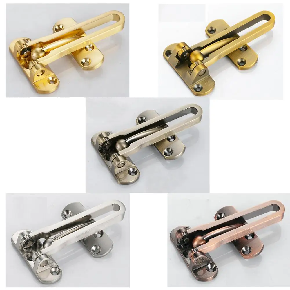 

Alloy Plating Door Guard Restrictor Strong Heavy Duty Security Catch Chain
