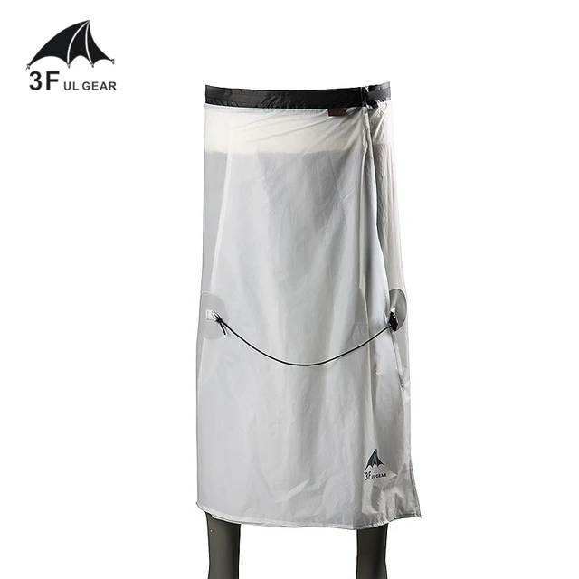 3F UL GEAR  Rain Skirt 15D Nylon  Outdoor Hiking Lightweight Waterproof 1