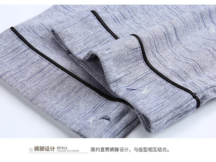 Autumn 100%Cotton Men's Sleepwear Suit Long Sleeve Turn-down Collar Male Pajamas Set Casual Plus Size L-3XL Pijama Hombre Pyjama