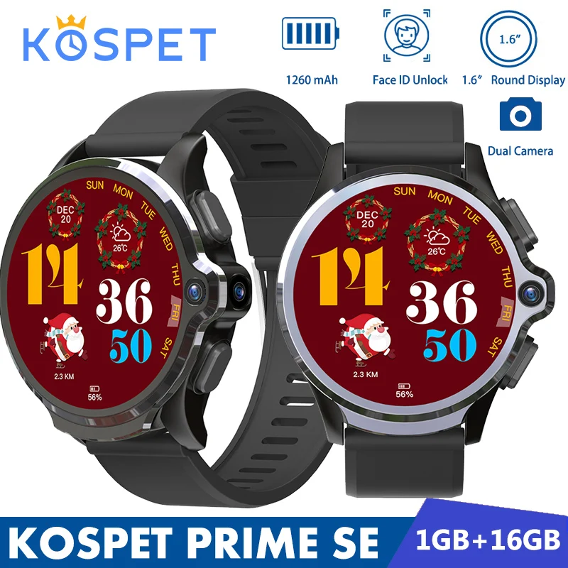 kospet prime dual camera smartwatch