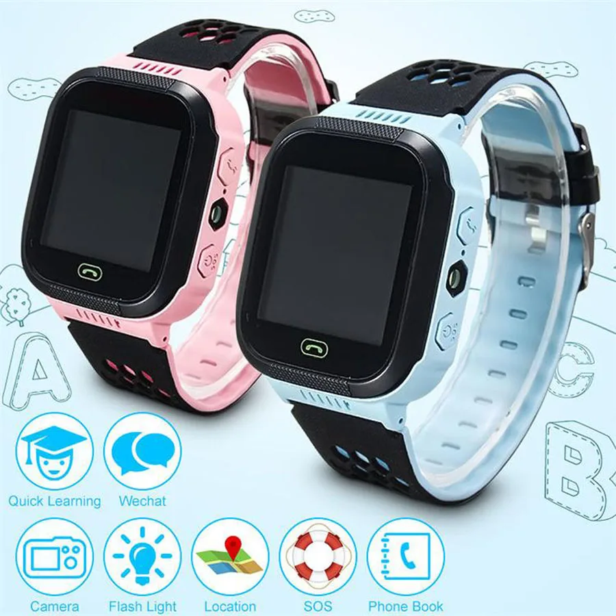 

Waterproof Kids Smart Watch SOS Antil-lost Children's Smart watch Baby 2G SIM Card Clock Call Location Tracker Smartwatch