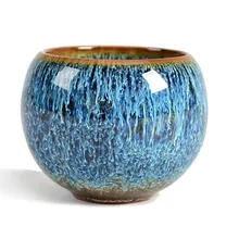 Старинная чайная чашка для печи, посуда для напитков, керамическая чашка 110 мл, китайская чайная чашка, Керамические домашние чашки для чайной церемонии кунг-фу, креативная керамическая чашка для путешествий