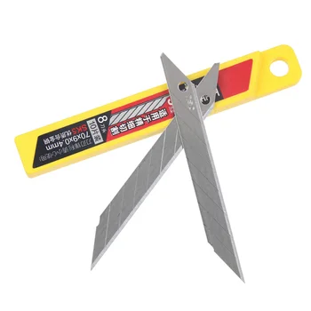 

10 Pcs Art Blade 30 Degrees Blade Trimmer Sculpture Blade Utility Knife General