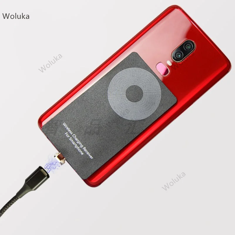 Dual-mode wireless charging receiver patch dual-use magnetic