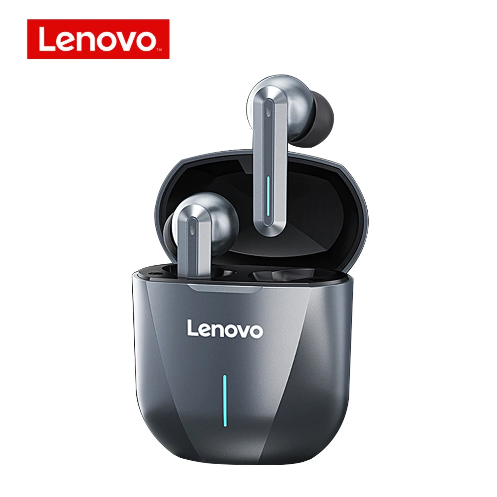 Lenovo-auriculares para videojuegos XG01 con TWS, cascos inalámbricos por Bluetooth, de baja latencia, con micrófono, HiFi, ipx5, impermeables, 50ms