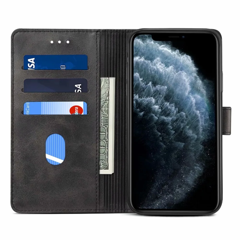 iphone 13 mini waterproof case Luxury Leather Magnetic Flip Case For iphone 12 13 11 11 Pro Max Xr Xs Max X  Wallet Cover For iphone 8 7 6 6Plus SE 2020 Coque iphone 13 mini case