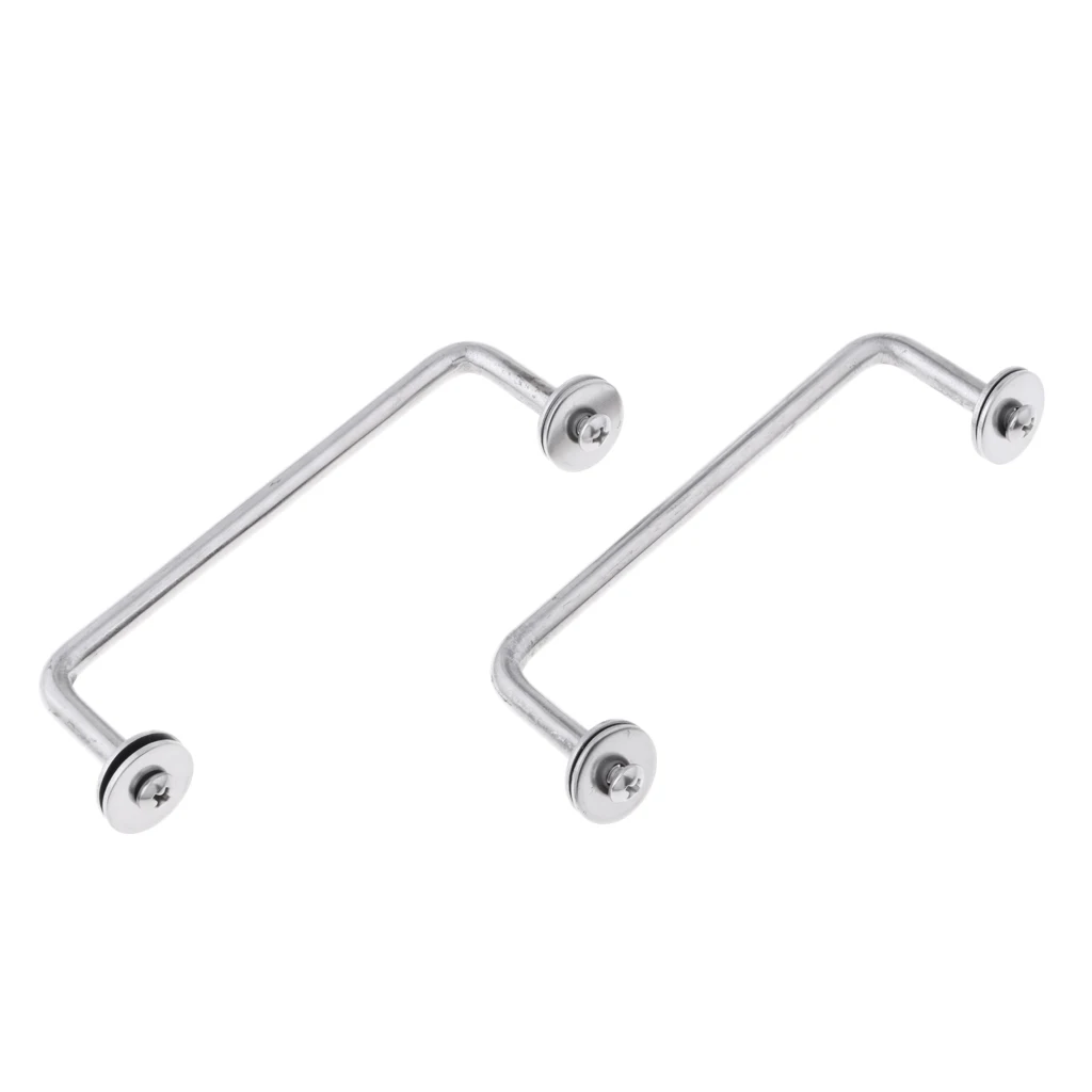 Pack 2 Scuba Diving Dive Diver BCD Rail Hardware For Underwater Snorkel Buoy