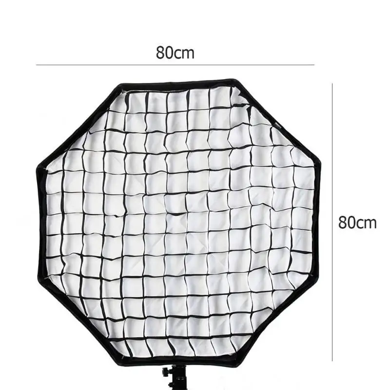 Сотовая сетка восьмиугольник 80 см/32 дюйма для зонтика софтбокс Фотостудия вспышка