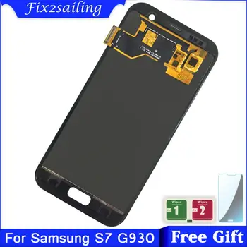 

LCD For SAMSUNG Galaxy S7 G930A G930F SM-G930F LCD Display Touch Screen Digitizer Assembly 100% Tested Working LCDS