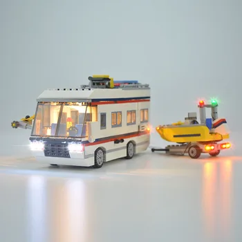 

MODIKER Small Particles Toy LED Building Block USB Light Accessory Kit for The Vacation Getaways 31052 LED Included Only