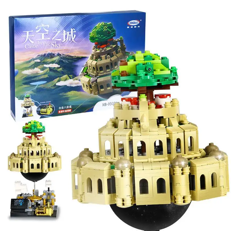 Подлинная креативная серия Moc Xingbao 05001 блок 1179 шт город в небо набор образовательных строительных блоков Модель кирпича