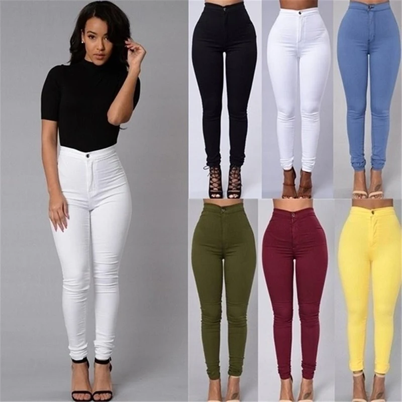 Pantalones ajustados de estilo occidental para mujer, pantalón profesional, blanco y negro, de cintura alta, de talla grande, formales, 2021