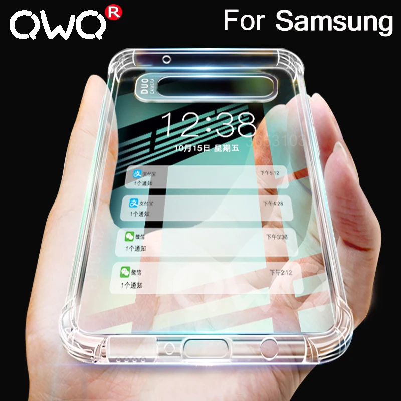 Прозрачный чехол на из ТПУ защитный чехол для телефона для самсунг samsung Galaxy A50 A70 A40 S8 S9 A10 S10E S10 plus note 9 8 10 plus A20 S7 мягкая крышка защитная смартфон чехлы