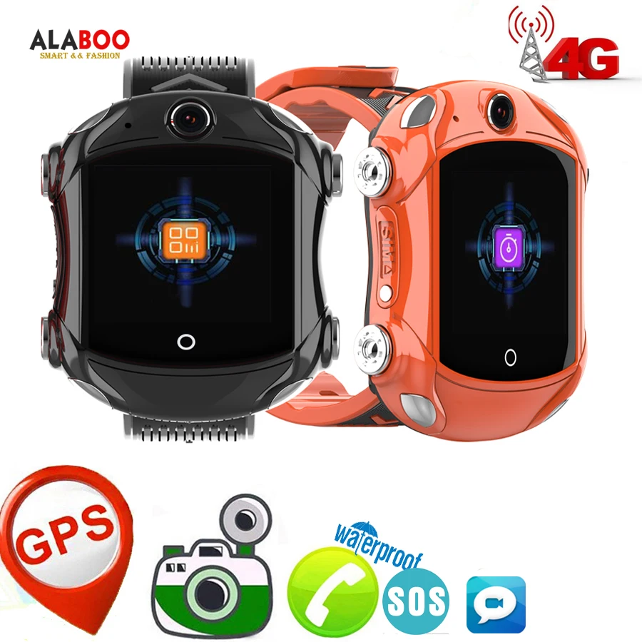 

IP67 Waterproof Smart 4G Remote Camera GPS WI-FI Kids Student Wristwatch SOS Video Call Monitor Tracker Location Phone Watch