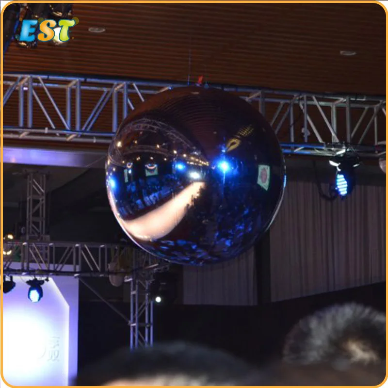 fantasy giant inflatable mirror balloon light reflective mirror ball hanging mirror sphere for event christmas party wedding inflatable bouncers aliexpress aliexpress