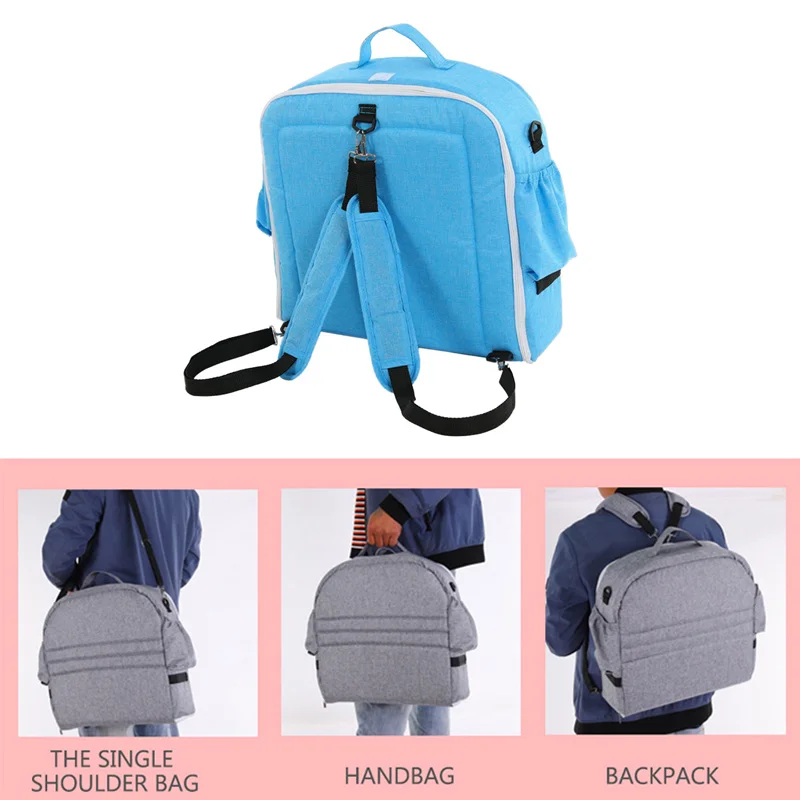 Portable Bed Foldable Baby Bed Travel Sun Protection Mosquito Net Breathable Soft Cribs Infant Sleeping Basket With Rattles Toys