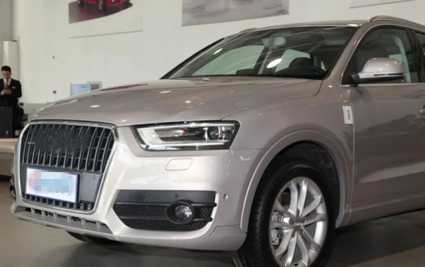 Aplend для audi Q3 2012 2013 фары прозрачный абажур лампы оболочки маска фары крышка