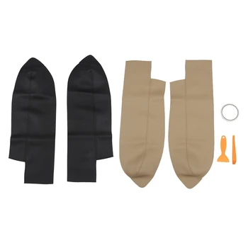 

Pair Car Leather Front Door Panels Armrest Cover for Honda CRV 2007 2008 2009 2010 2011 2012