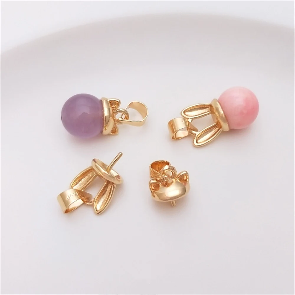 Рисунок 2 - Подвесной Держатель для бусин «кошка и кролик»