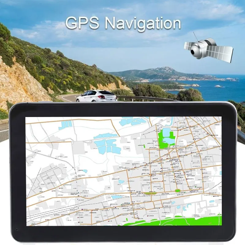 Gps навигация 7 дюймов сенсорный gps навигатор автомобиль грузовик gps Sat Nav BHT опционально Европа карты бесплатное обновление
