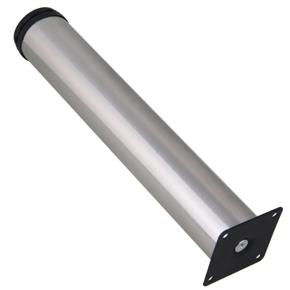 PIED DE LIT,250mmPieds de meuble réglables en acier inoxydable, 4 pièces, 50x300mm, pour Table