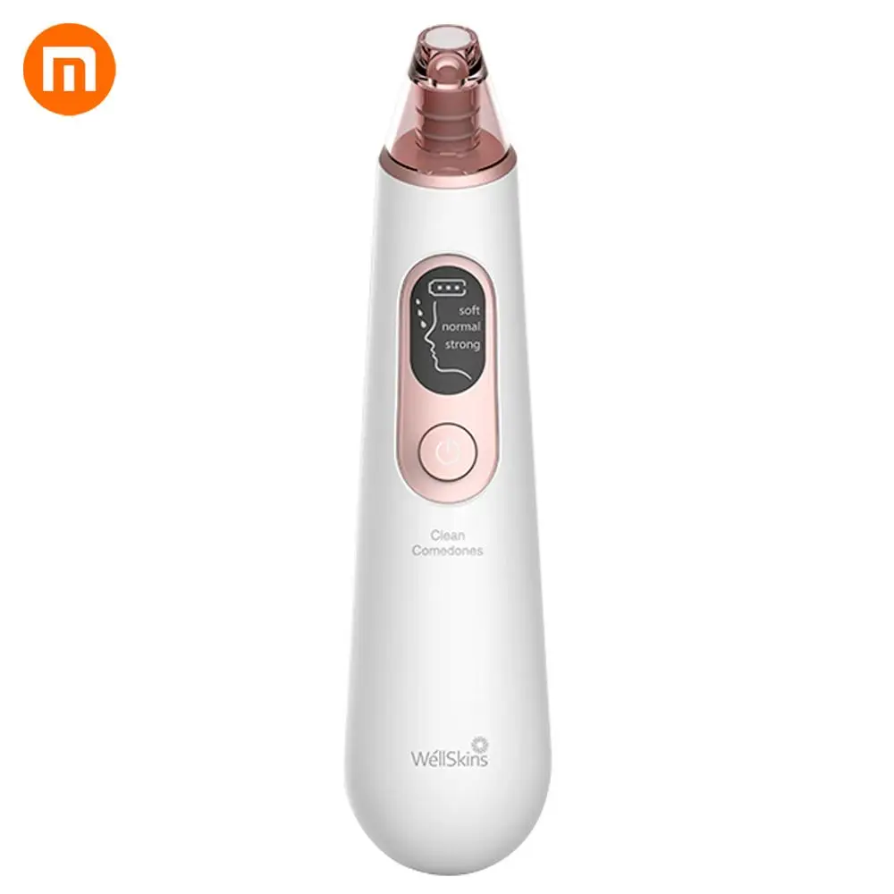 Xiaomi Smart Электрический прибор для пор и угрей Всасывания Лица с 4 зондами не вредит коже профессиональные инструменты для ухода за лицом