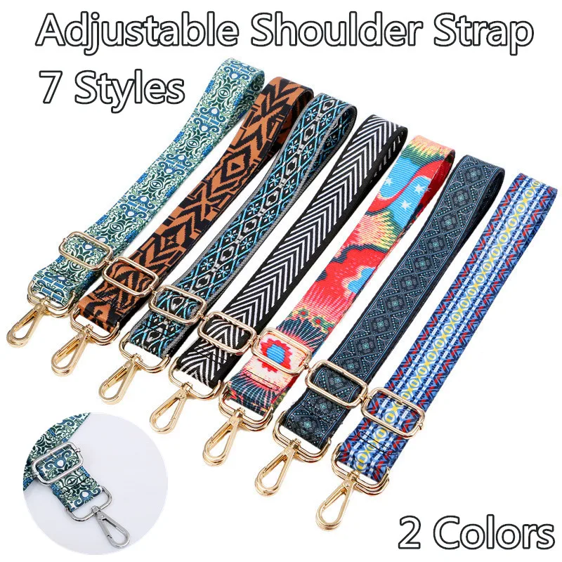 Bag Strap for Women Removable DIY Shoulder Rainbow Handbag Accessories