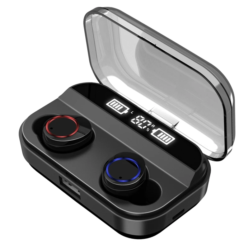 Hot 3C-X11 TWS Bluetooth Earphone IPX7 Waterproof Bluetooth 5.0 with 2600mAh Charging Case Wireless Bluetooth headset