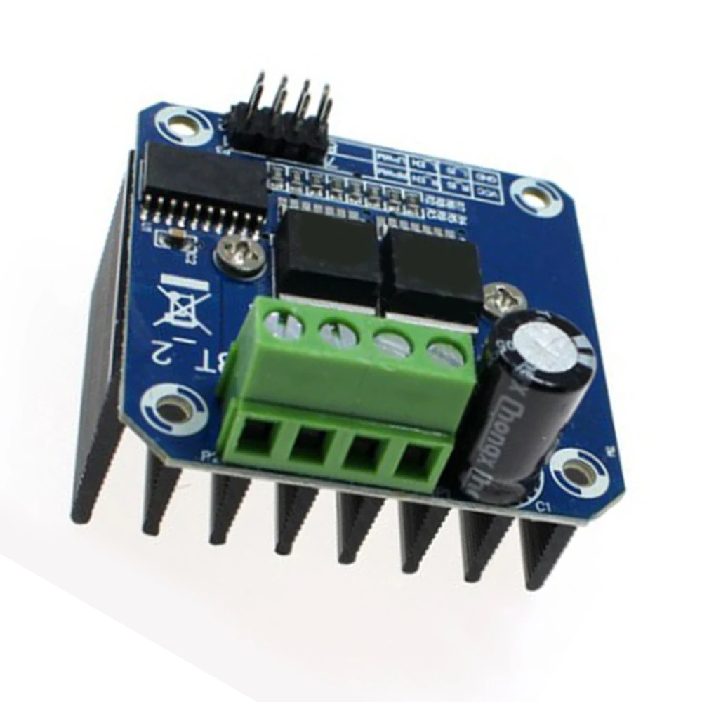 

PWM Motor Driver Module 1pc Heat sink 5.5V-27V Controller 25kHZ Parts Double