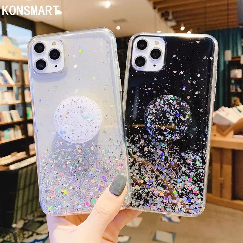 Роскошный блестящий чехол для Huawei Honor 10 Lite 10i Honor10 V10 9X Pro 9lite 9i 9 прозрачный с