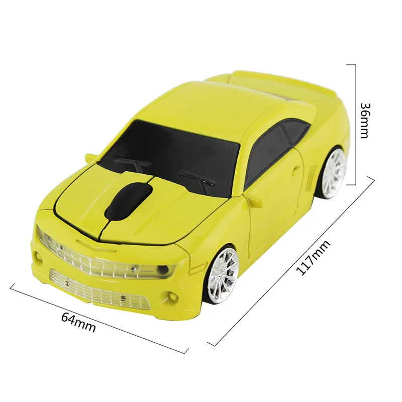 Cute Portable Wireless Mouse 1000 DPI USB Optical Wireless Computer Mouse 2.4G Mini Car Mouse For PC Laptop Desktop Computer (6)