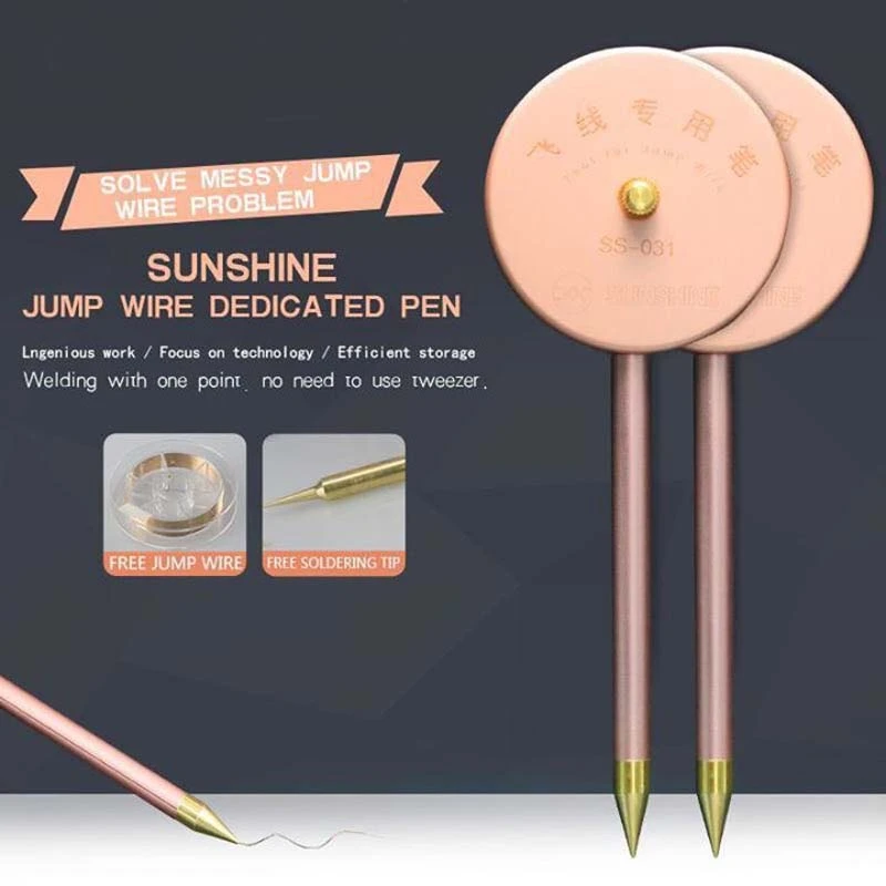 Sunshine Mechanic Wylie Kaisi Flying Line Jump Wire 0 007 мм для Мобильный телефон CPU сканер отпечатка