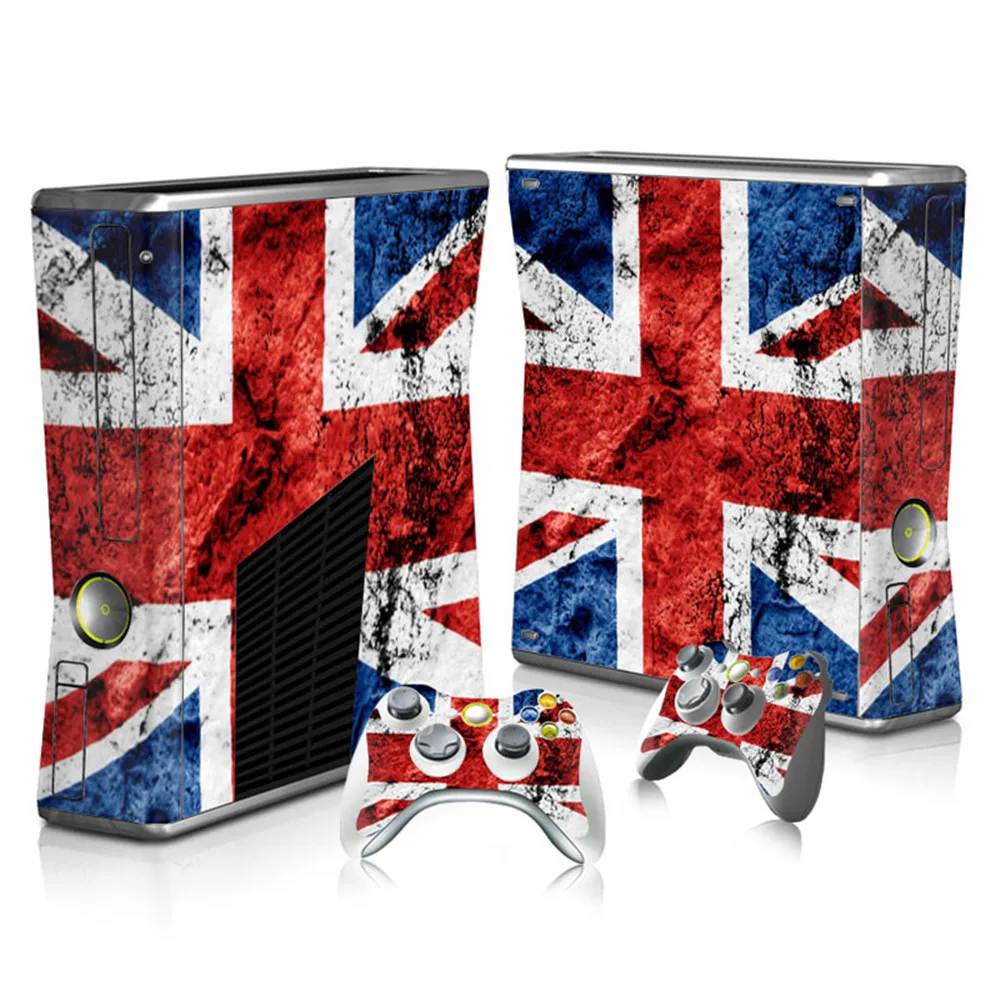 Чехол наклейка для Microsoft Xbox 360 Slim Decal Skin Console и 2 наклейки|cover sticker|cover for microsoftcover |